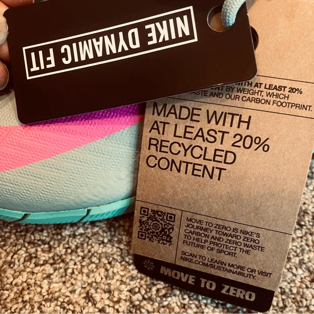 Nike Zoom Mercurial‎ Superfly Academy 10 Indoor Soccer Shoes SZ 4 Prism Pack NWT - Picture 5 of 9